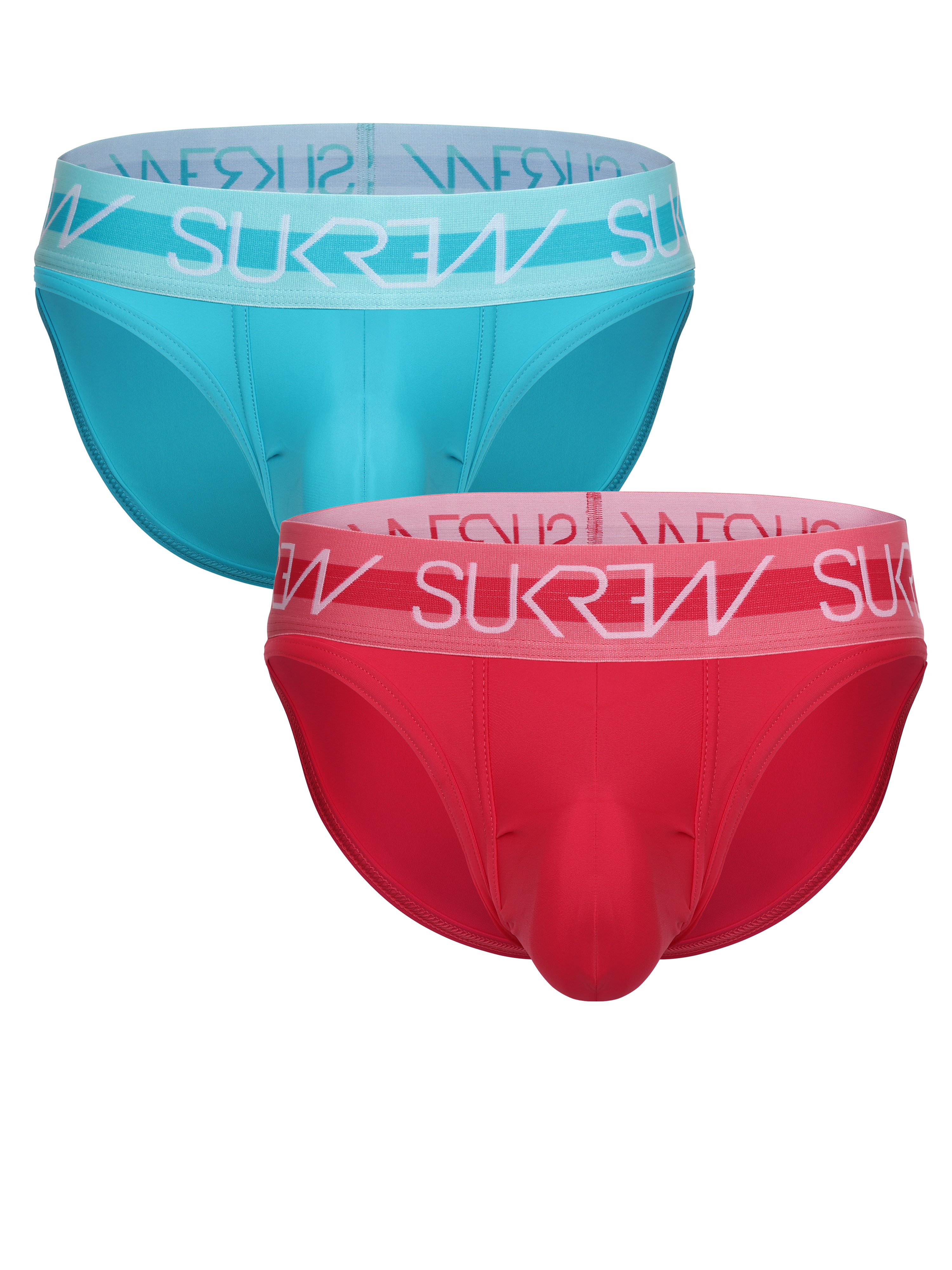 Classic Brief Multipack Deep Coral & Scuba Blue SUKREW