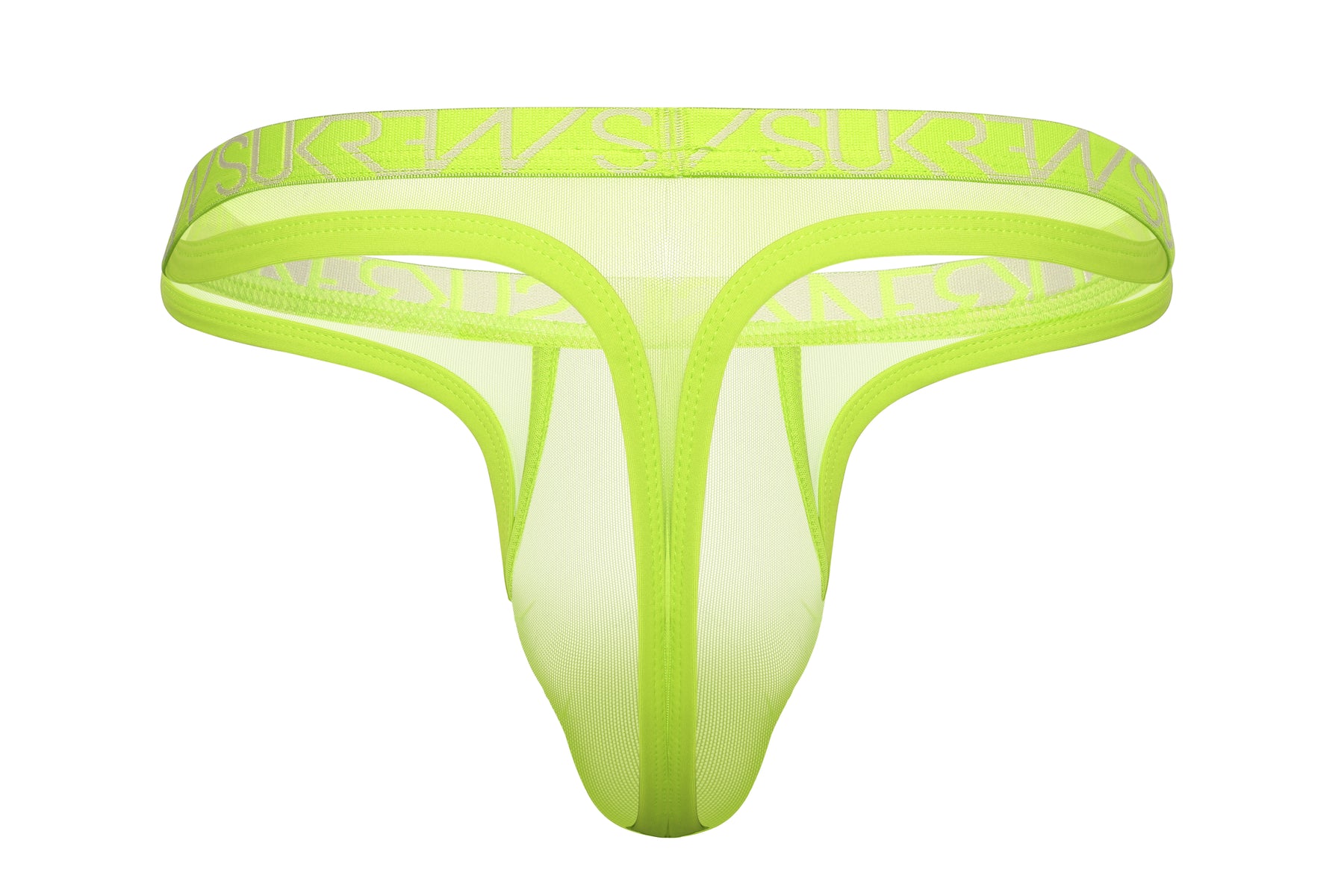 Sheer Low-Rise Thong - Acid Yellow – SUKREW