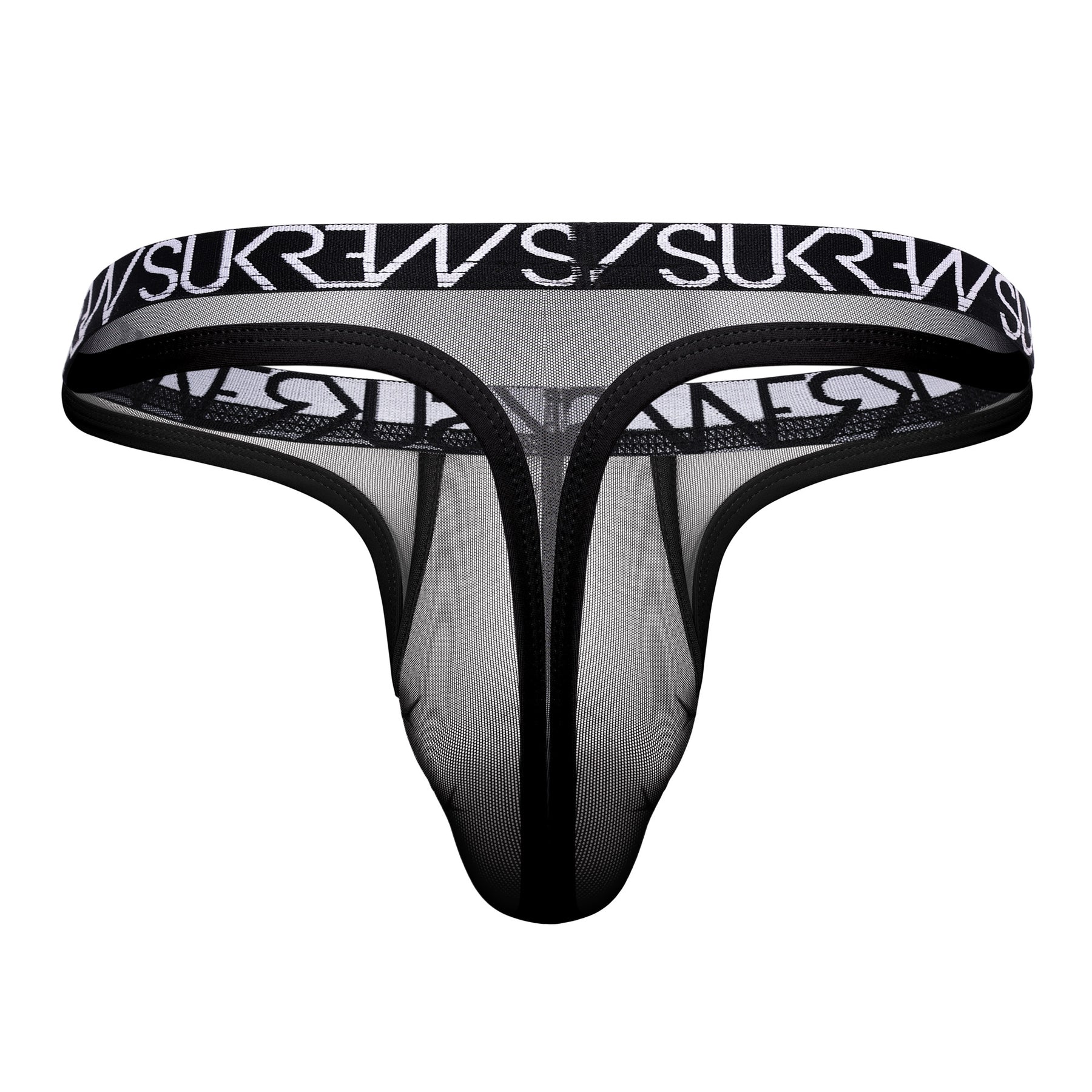 Sheer Low-Rise Thong - Underground Black – SUKREW