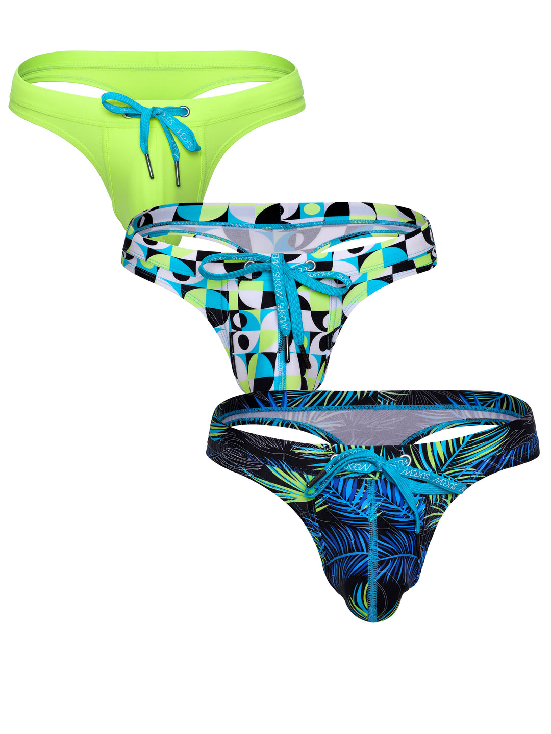 Torrent Swim Brief & Thong Multipack - Lime Torrent Swim Brief & Thong Multipack - Lime