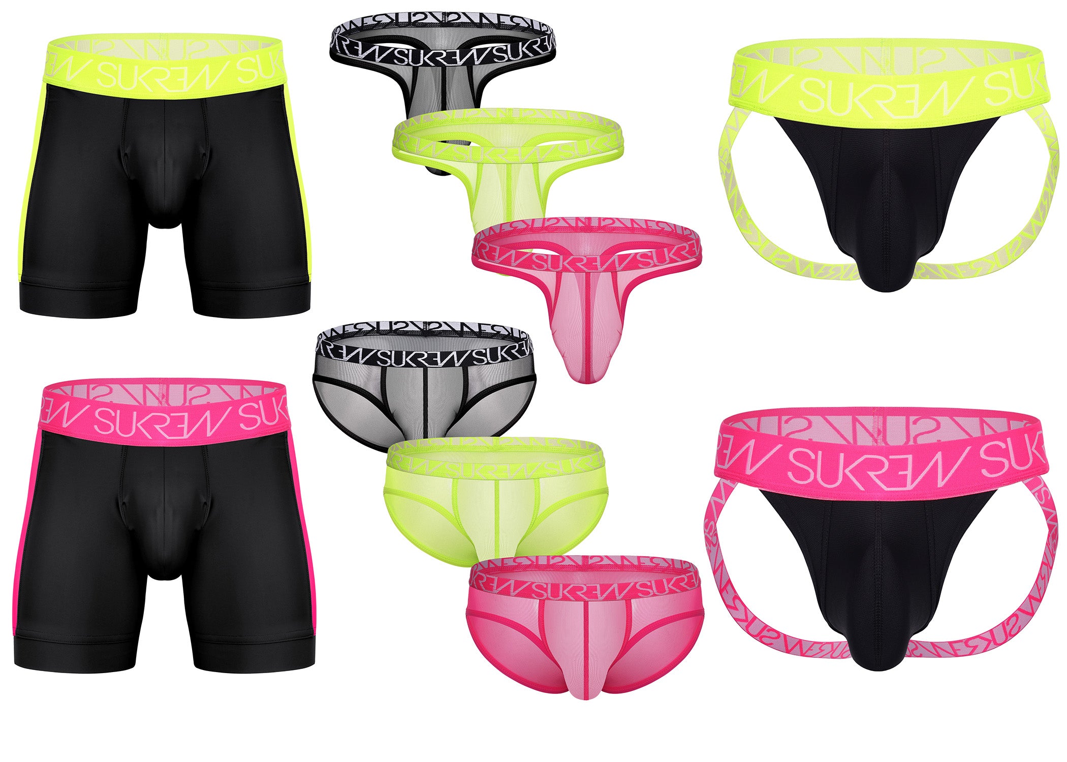 Underground Collection Multipack - Underground Black/Electric Pink, Un ...