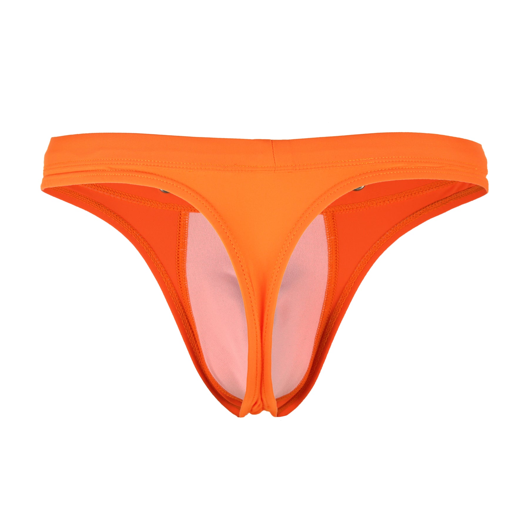 Tangerine Torrent Swim Thong | Men's Polyamide Swimwear | SUKREW